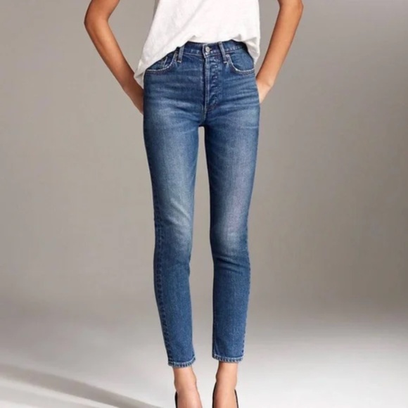 DENIM FORUM| THE YOKO HIGHRISE SLIM **26"** - Picture 1 of 10